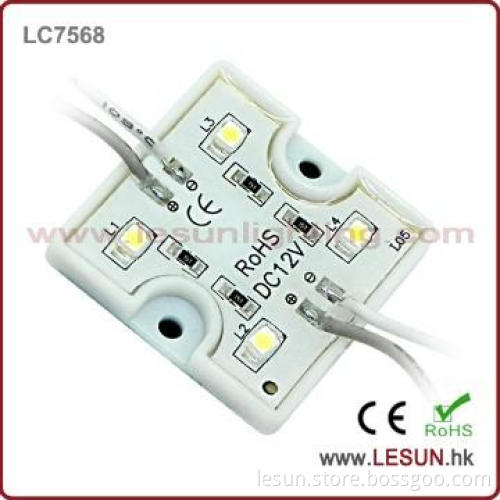 White housing 0.5W/pc 12V led module for display lighting LC7568